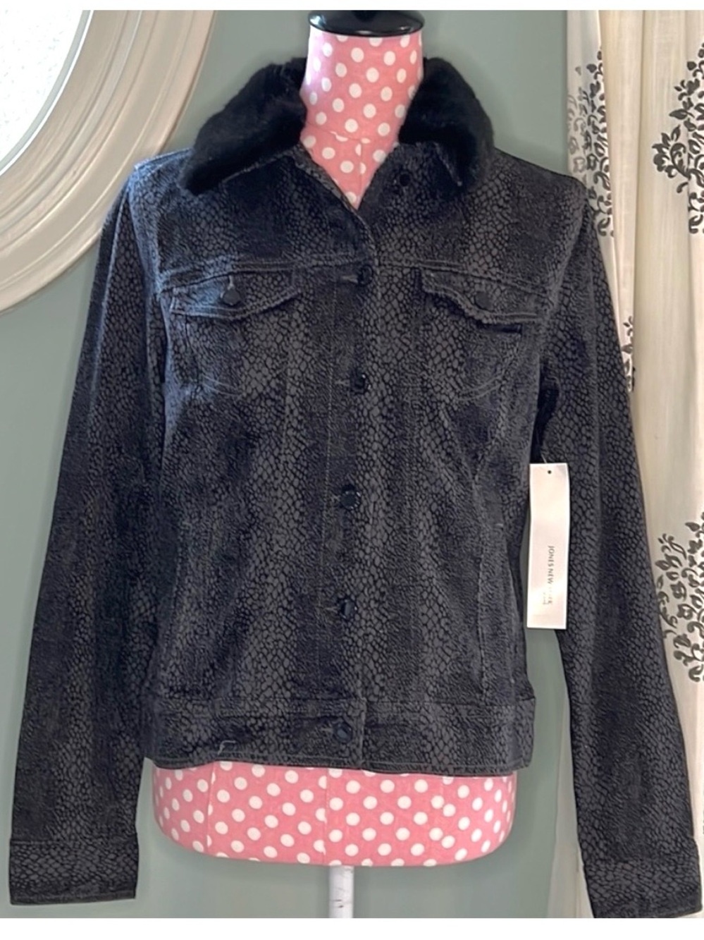 Jones New York Denim Jacket Size S